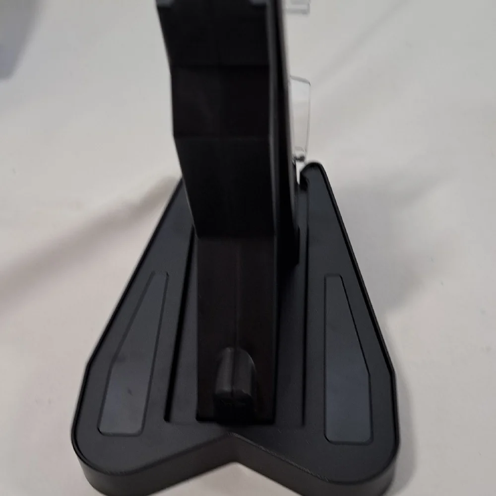iHome Black Dual Controller Charger with Blue LED